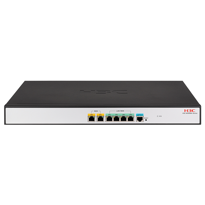 H3C MSR860-6EI-XS千兆综合业务网关
